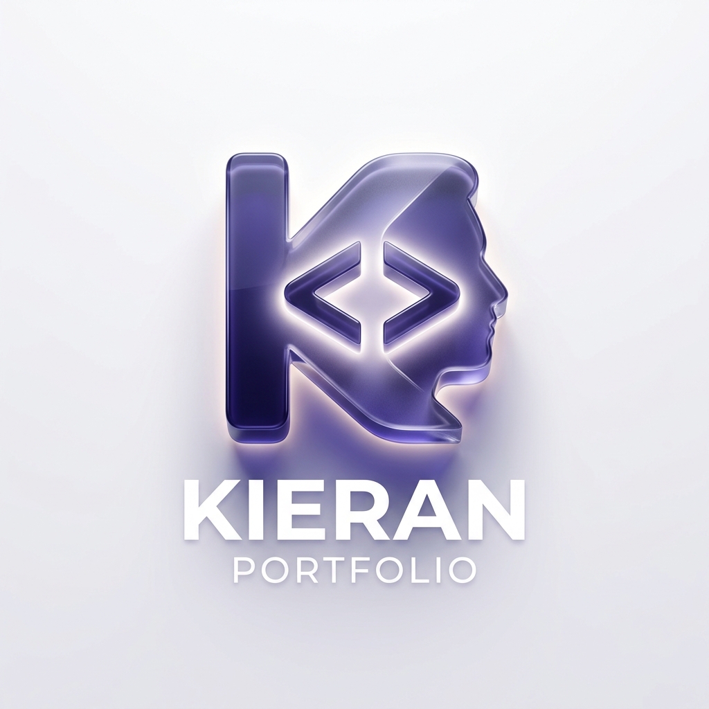 Homepage layout preview of the personal portfolio website showcasing developer skills and certifications